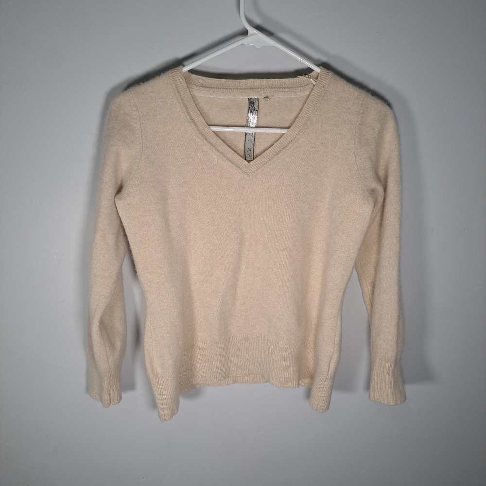 100% Cashmere pullover sweater skids 24/size small